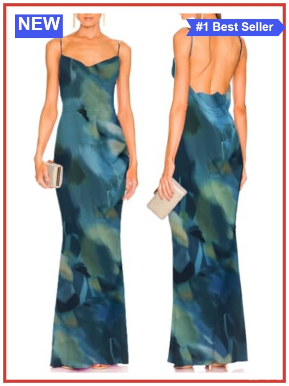 Womens Backless Lace Mermaid Maxi Dress Spaghetti Strap Formal Gown
